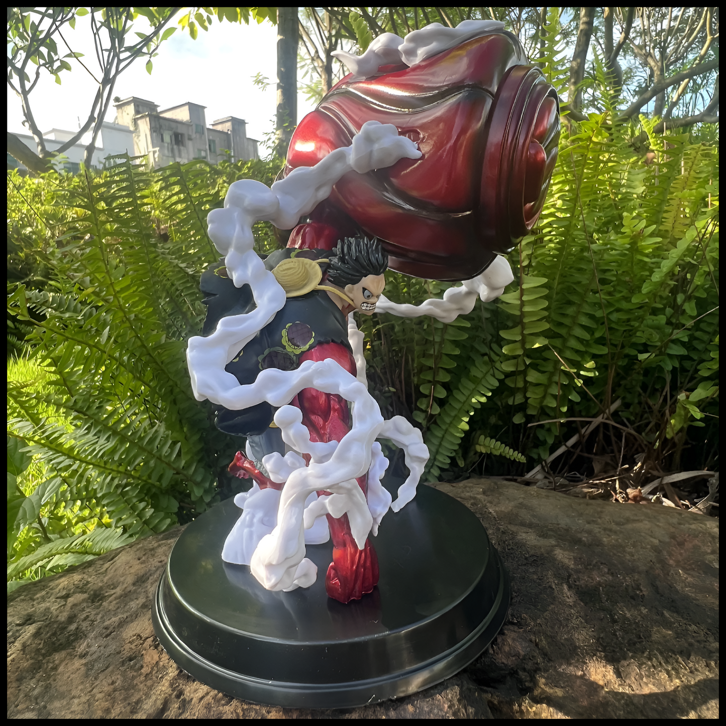 ONP007 - Monkey D. Rufy Gear IV Action Figure da 24cm in PVC