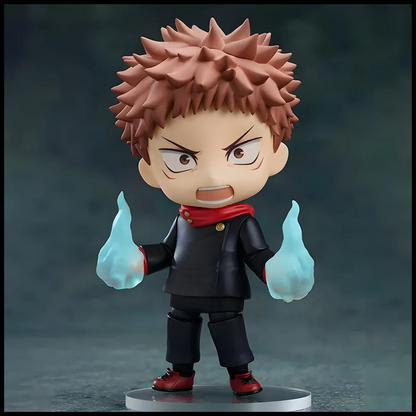 JUK007 - Ryomen Sukuna e Itadori Yuji Action Figure da 10cm in PVC