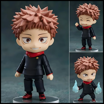 JUK007 - Ryomen Sukuna e Itadori Yuji Action Figure da 10cm in PVC