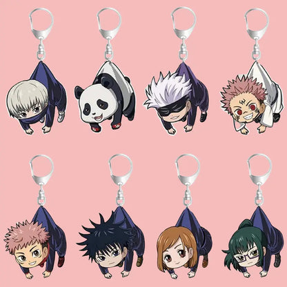 JUK002 - Portachiavi  Toge Panda Gojō Sukuna Itadori Megumi Nobara Maki