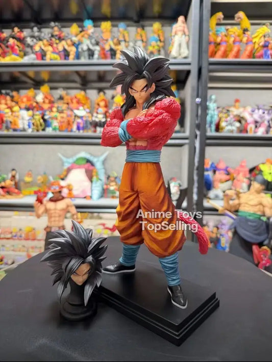 DRB007 - Goku SSJ4 Statua da 32Cm in PVC