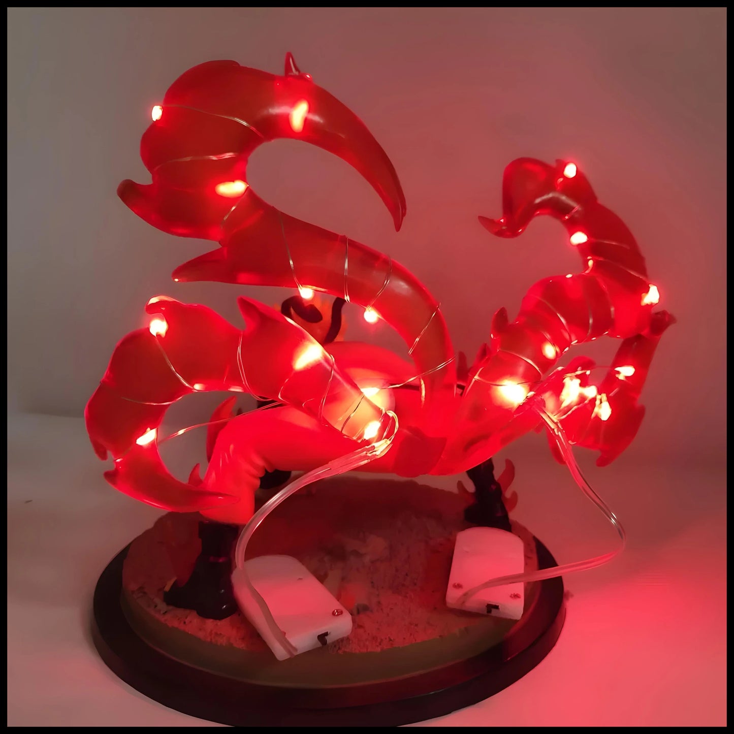 NAR009 - Naruto Uzumaki Led da 15cm in PVC