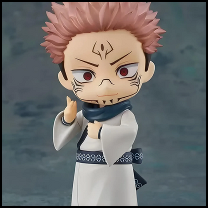 JUK007 - Ryomen Sukuna e Itadori Yuji Action Figure da 10cm in PVC