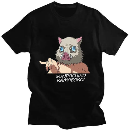 DMS003 -  Hashibira Inosuke T-Shirt in Cotone