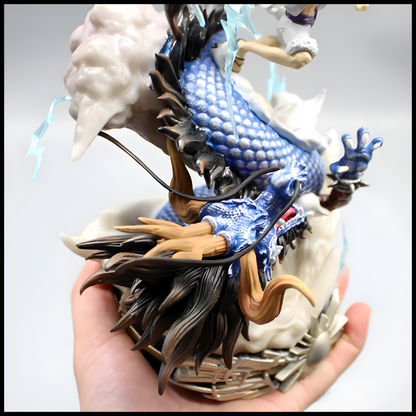 ONP019 - Monkey D. Rufy Gear V vs Kaido Action Figure da 24cm in PVC