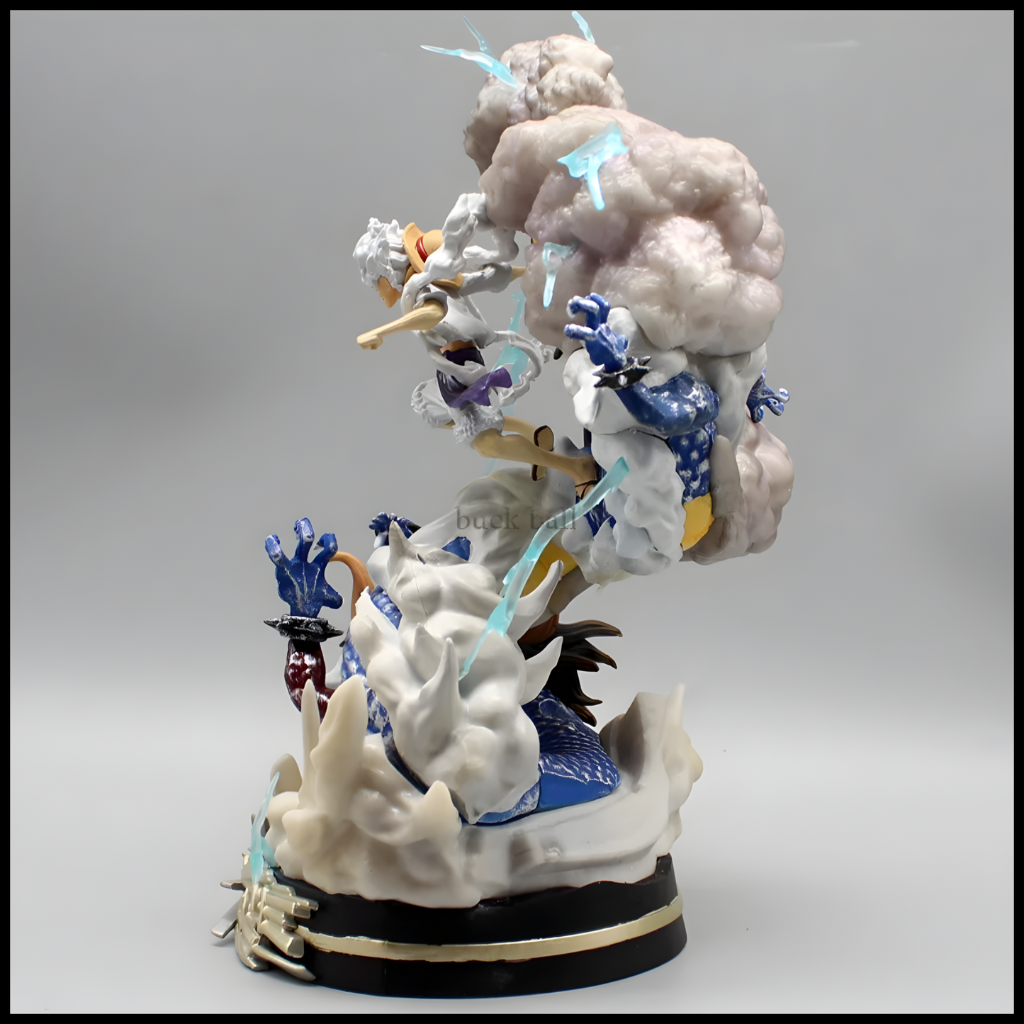 ONP019 - Monkey D. Rufy Gear V vs Kaido Action Figure da 24cm in PVC