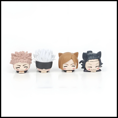 JUK004 - Set Mini Action Figure da 6cm in PVC