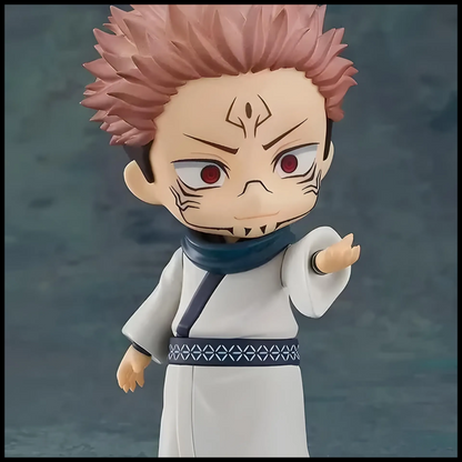 JUK007 - Ryomen Sukuna e Itadori Yuji Action Figure da 10cm in PVC