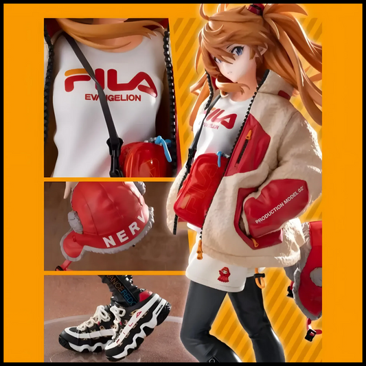 NGE001 - Asuka Teenager Action Figure da 23cm in PVC
